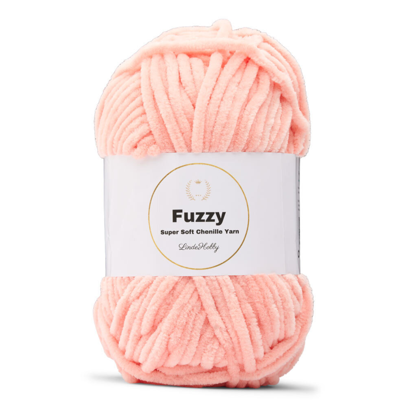 LindeHobby Fuzzy Chenille 06 Laksefarget