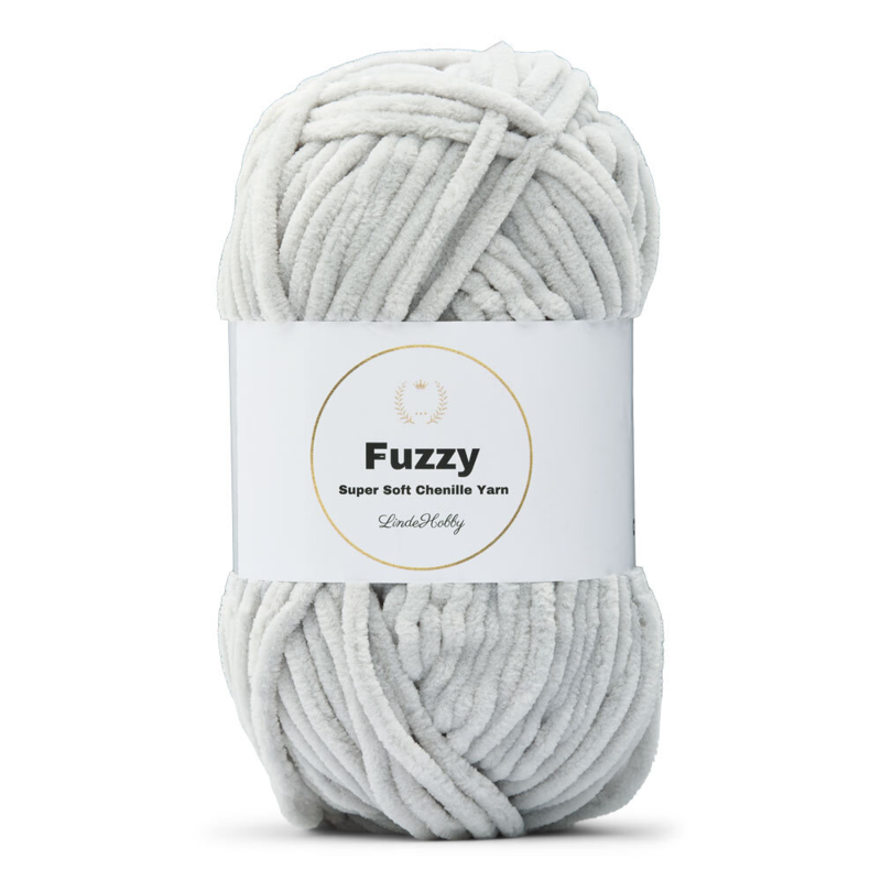 LindeHobby Fuzzy Chenille 42 Våpenmetall