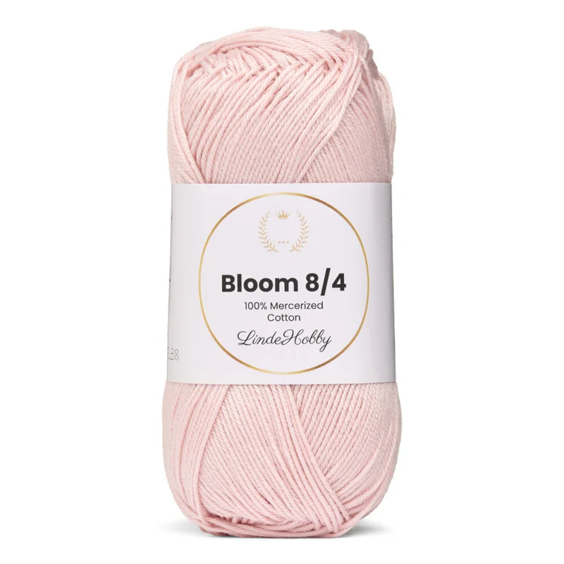 LindeHobby Bloom 8/4 Mercerized Cotton 31 Pastellrosa
