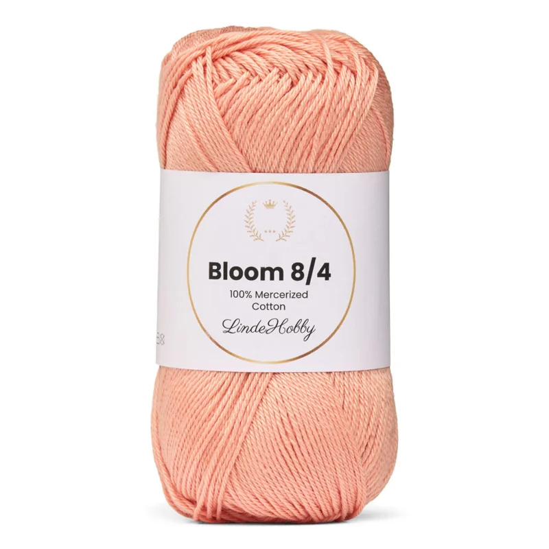 LindeHobby Bloom 8/4 Mercerized Cotton 32 Aprikos