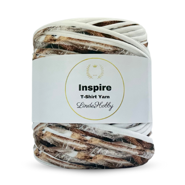 LindeHobby Inspire Print 151 Brun bamse