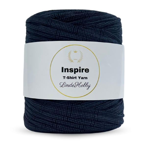LindeHobby Inspire Print 27 Mørkeblå med små ruter
