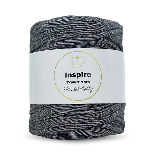 LindeHobby Inspire Print 139 Tynne svarte og hvite striper