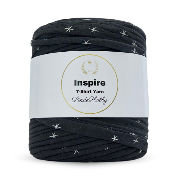 LindeHobby Inspire Print 42 Mørk grå med stjerner