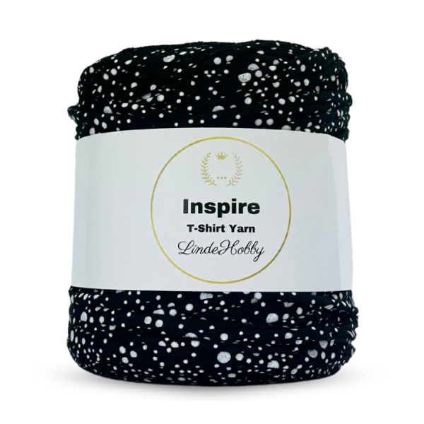 LindeHobby Inspire Print 179 Svart med bobler