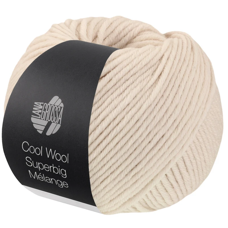 Lana Grossa Cool Wool Superbig 233 Greige melert