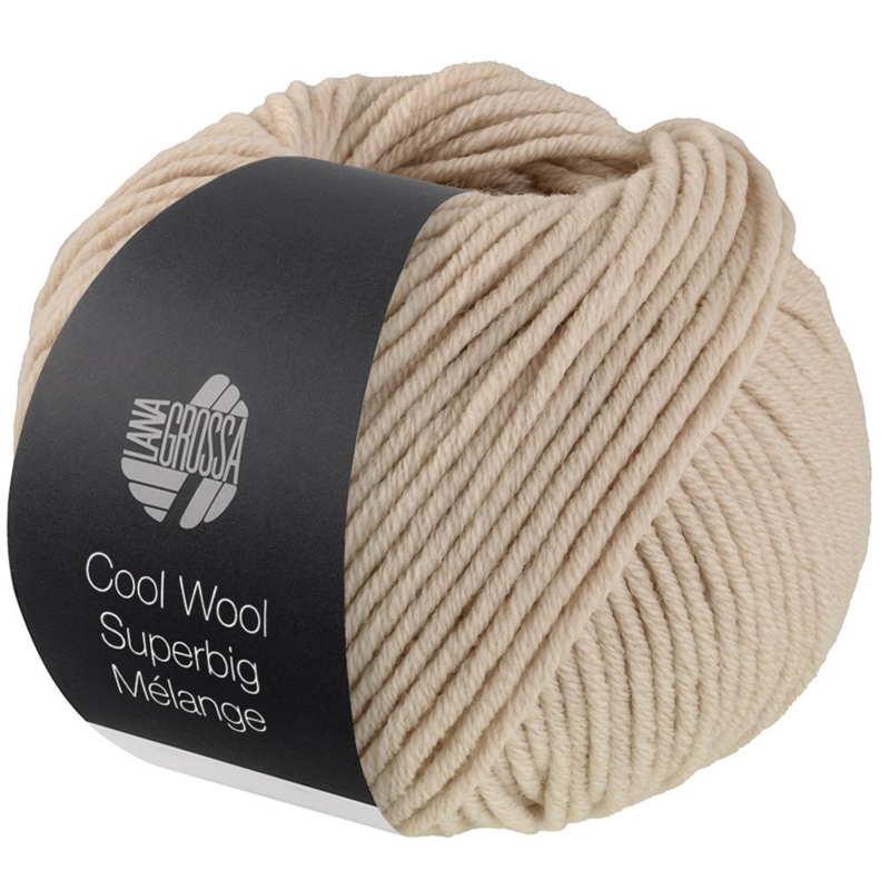 Lana Grossa Cool Wool Superbig 214 Beige melert