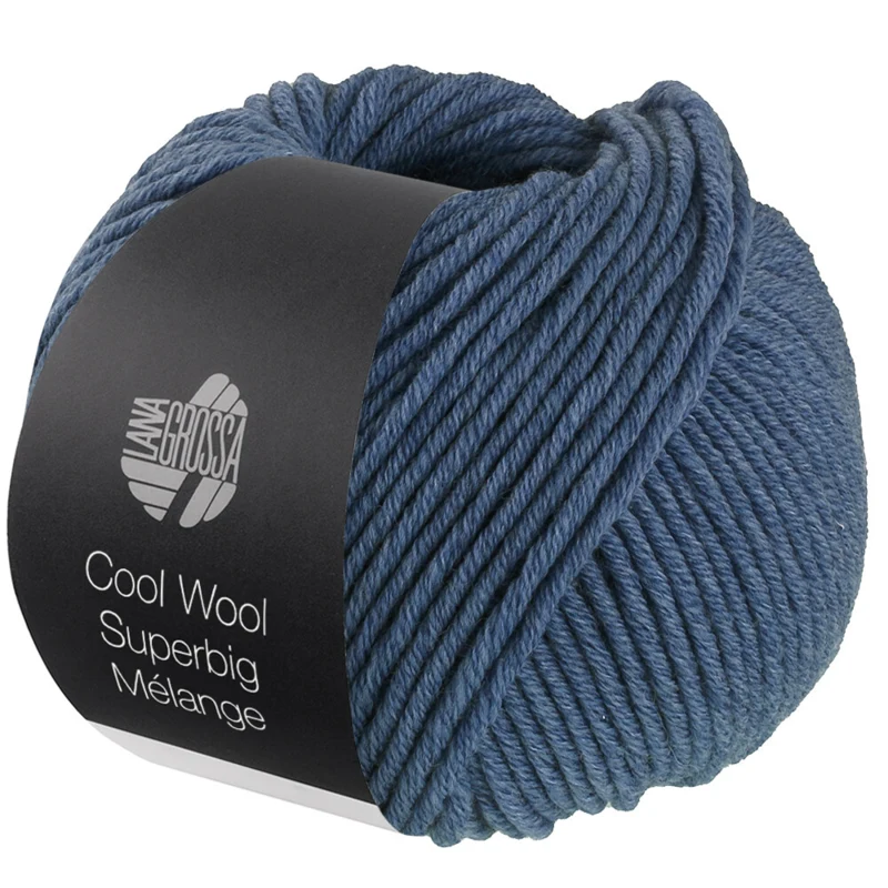 Lana Grossa Cool Wool Superbig 226 Jeans melert