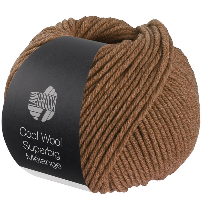 Lana Grossa Cool Wool Superbig 229 Nougat melert