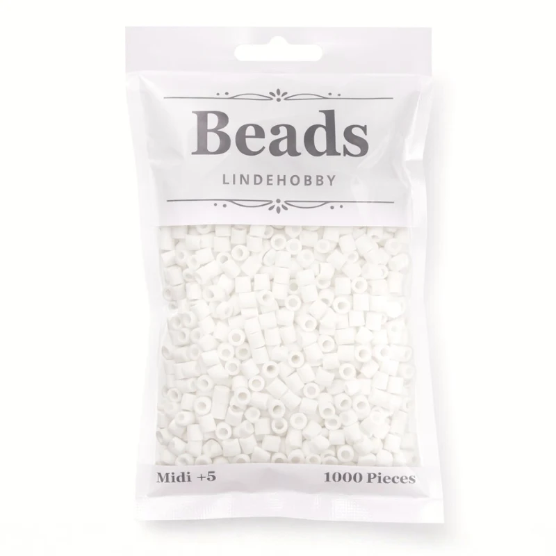 LindeHobby Beads 01 Hvit