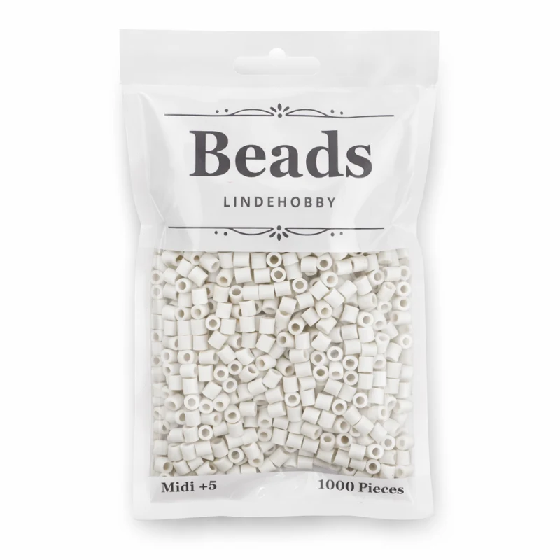 LindeHobby Beads 77 Spøkelseshvit