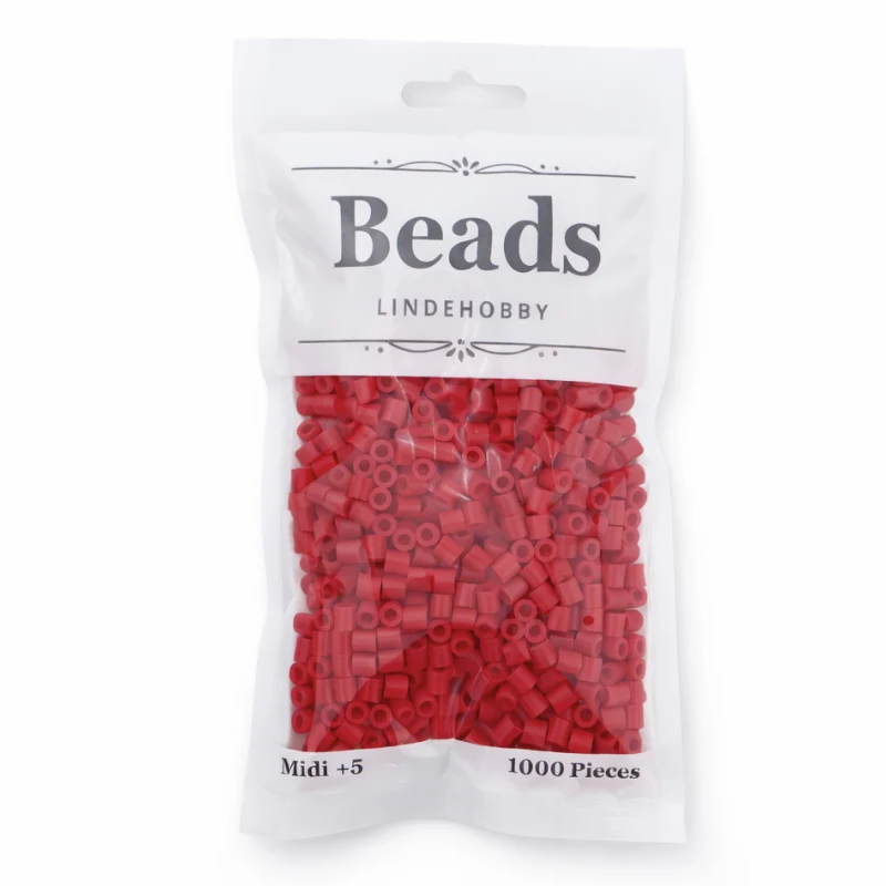 LindeHobby Beads 38 Burgunder