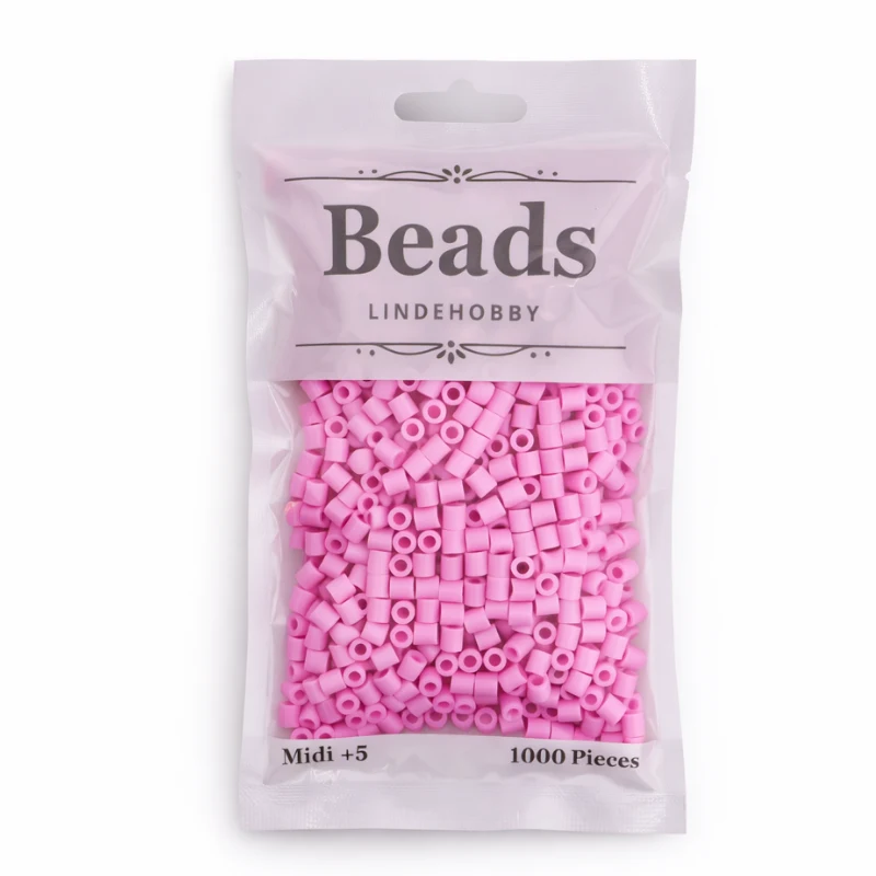 LindeHobby Beads 128 Lys drue