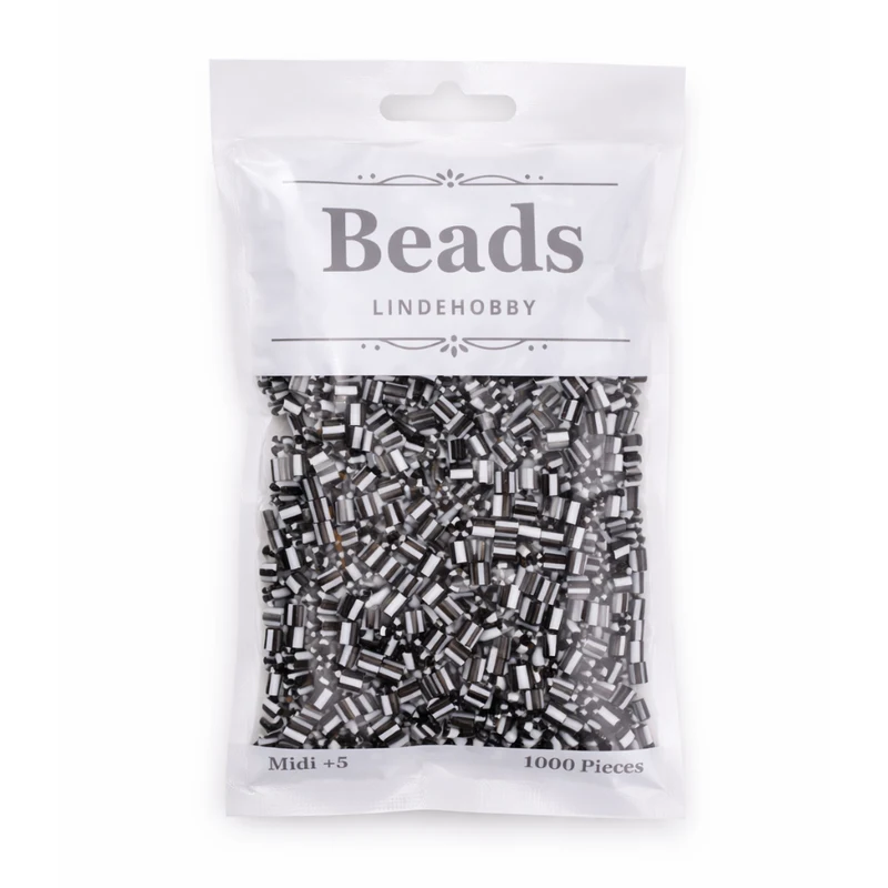 LindeHobby Beads Stripes 01 Sebra