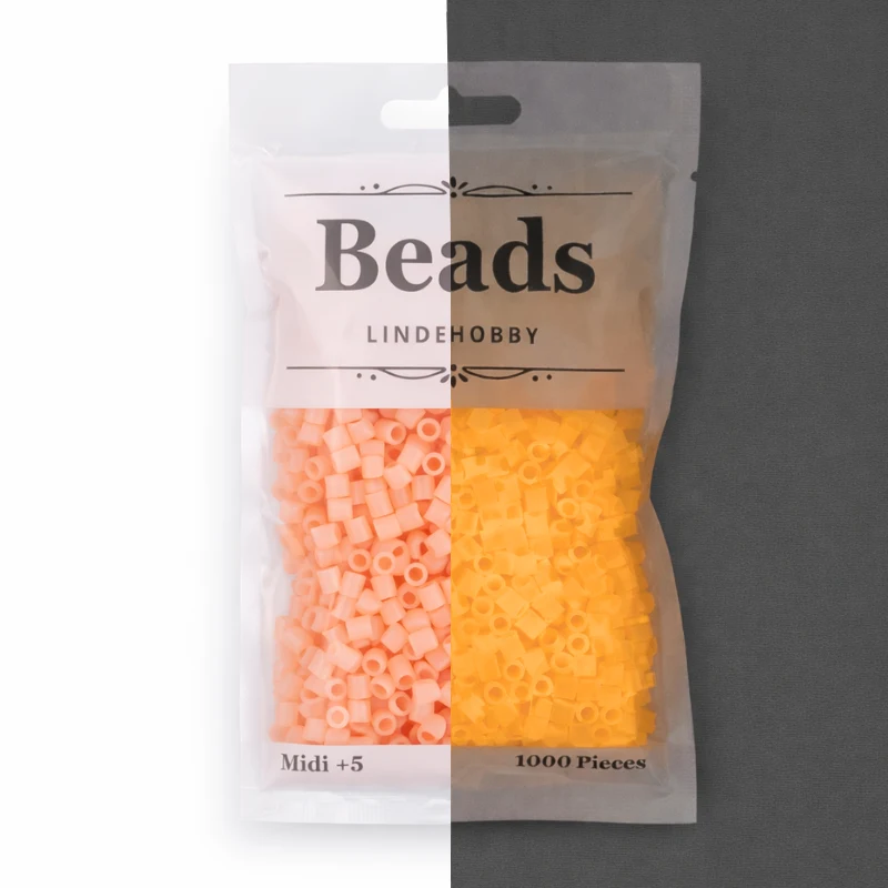 LindeHobby Beads Glow 05 Oransje