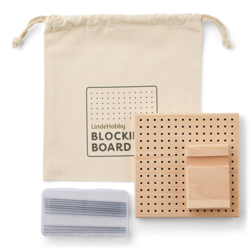LindeHobby Blockingplate, Tre, 15x15 cm