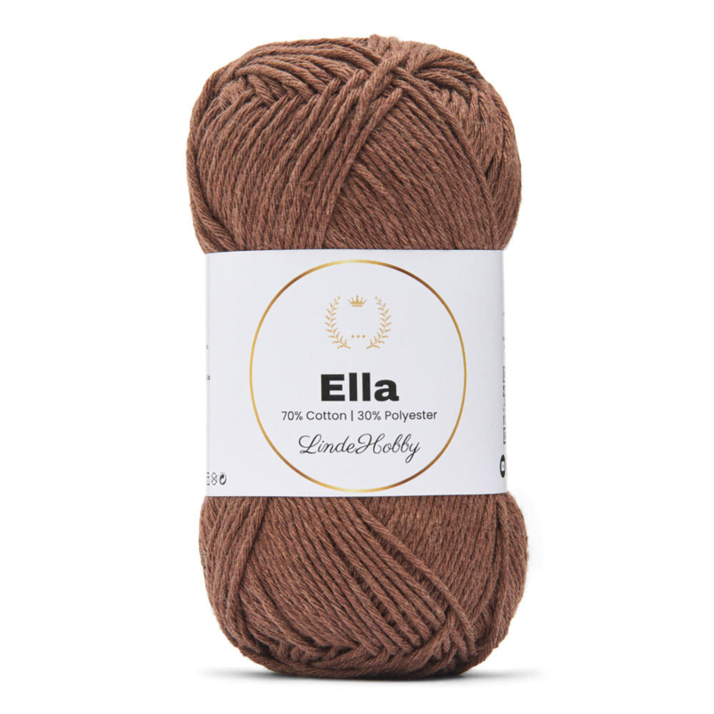 LindeHobby Ella 130 10 Sjokoladebrun