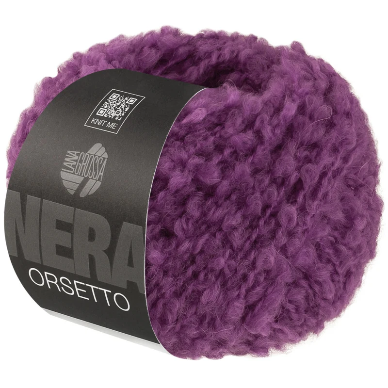Lana Grossa Orsetto 20 Plommeblå