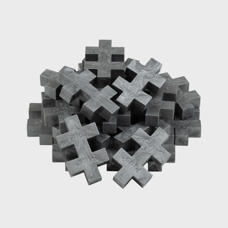 Plus-Plus BIG, 25 stk. 3472 Sølv