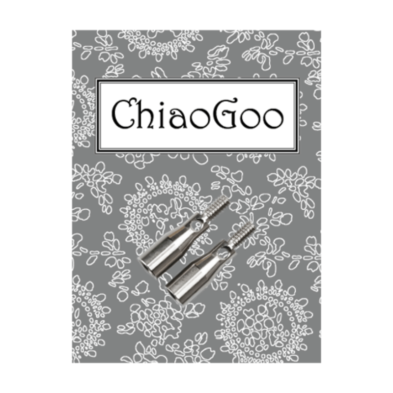 ChiaoGoo Adapter for Utskiftbare Rundpinner, 2 stk