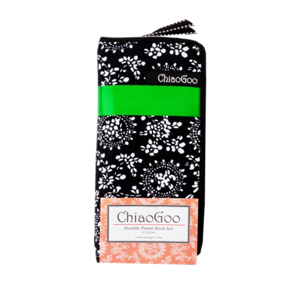 ChiaoGoo Strømpepinnesett Bambus Patina, 15 cm