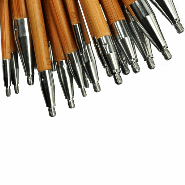 ChiaoGoo Udskiftbare Rundpinner Spin Bambus Patina (10 og 13 cm)