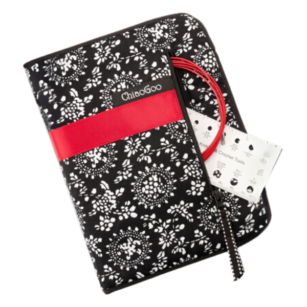 ChiaoGoo Utskiftbare Rundpinner Twist Red Lace, Large, 13 cm