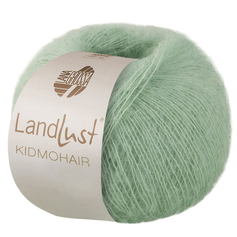 Lana Grossa Landlust Kidmohair 06 Mintgrønn