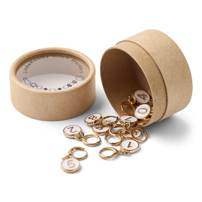 LindeHobby Maskemarkører med Lås, tall 0-9