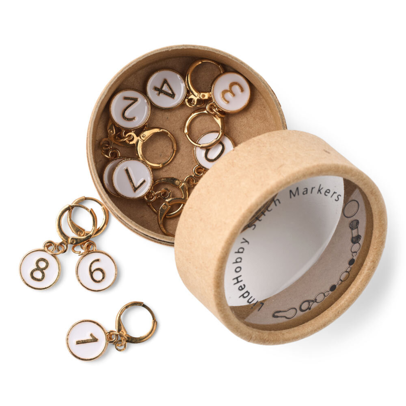 LindeHobby Maskemarkører med Lås, tall 0-9