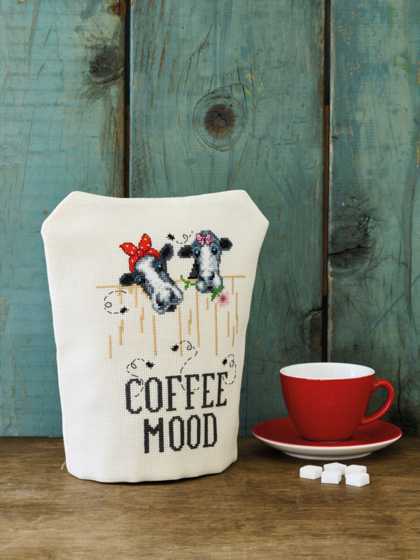 Broderisett Coffee Mood 23x27 cm