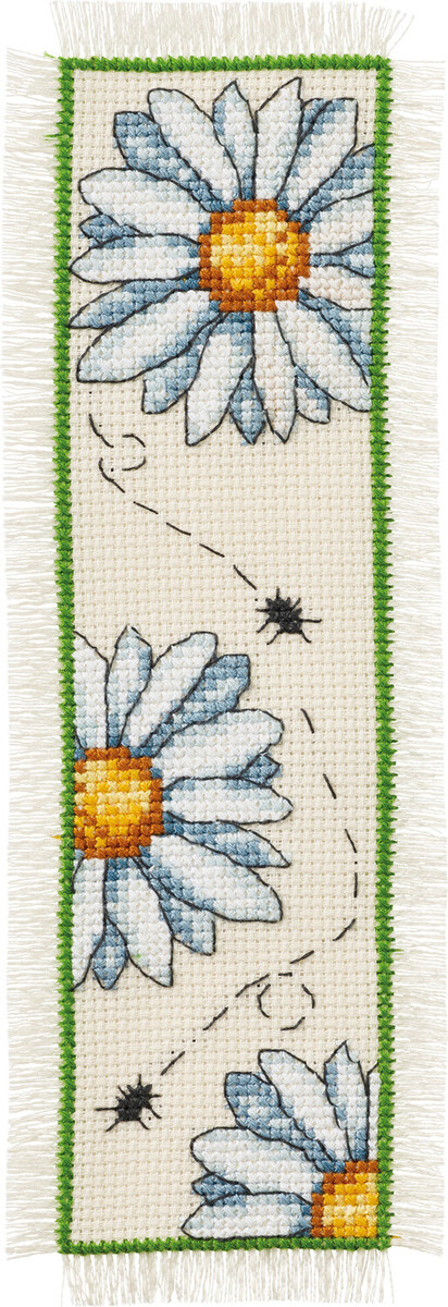 Broderisett Prestekrager 7 x 22 cm