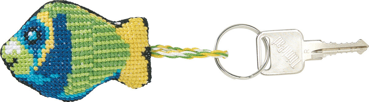 Broderisett Ekte keiserfisk 7 x 5 cm