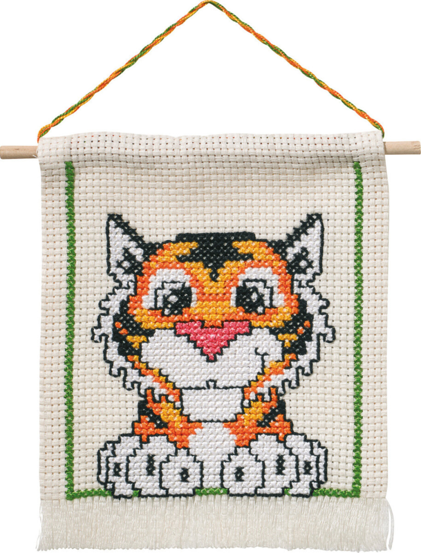 Broderisett MFK Tiger M 5119/18 16 x 18 cm