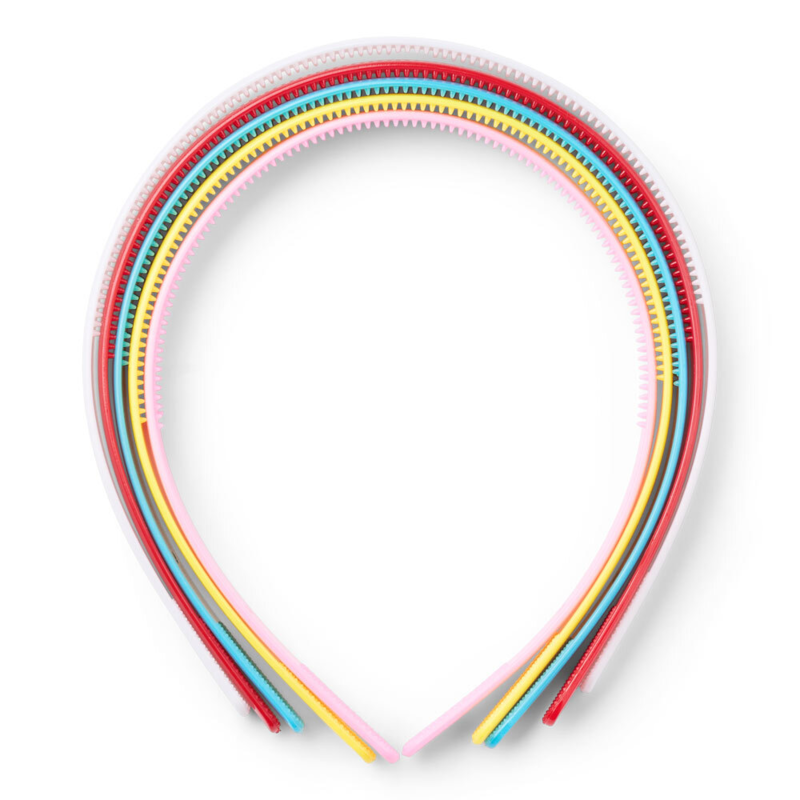 LindeHobby Hårbøyler, Assorterede farger, 12 mm, 5 stk