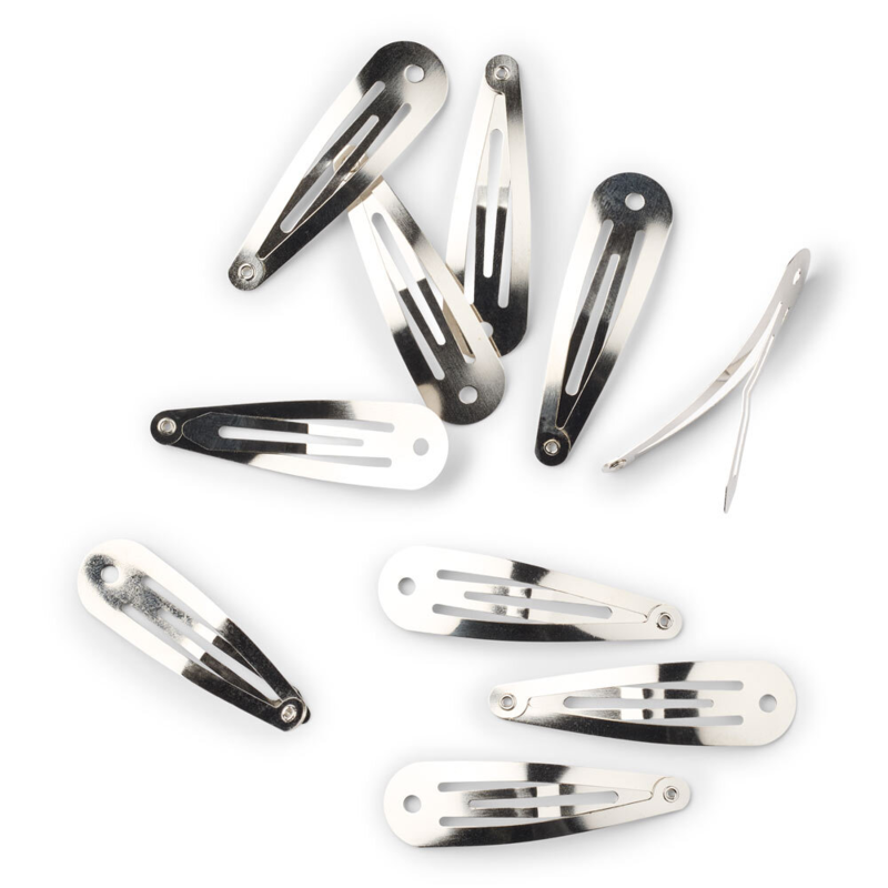 LindeHobby Knekkspenner, Sølv, 45x14 mm, 10 stk