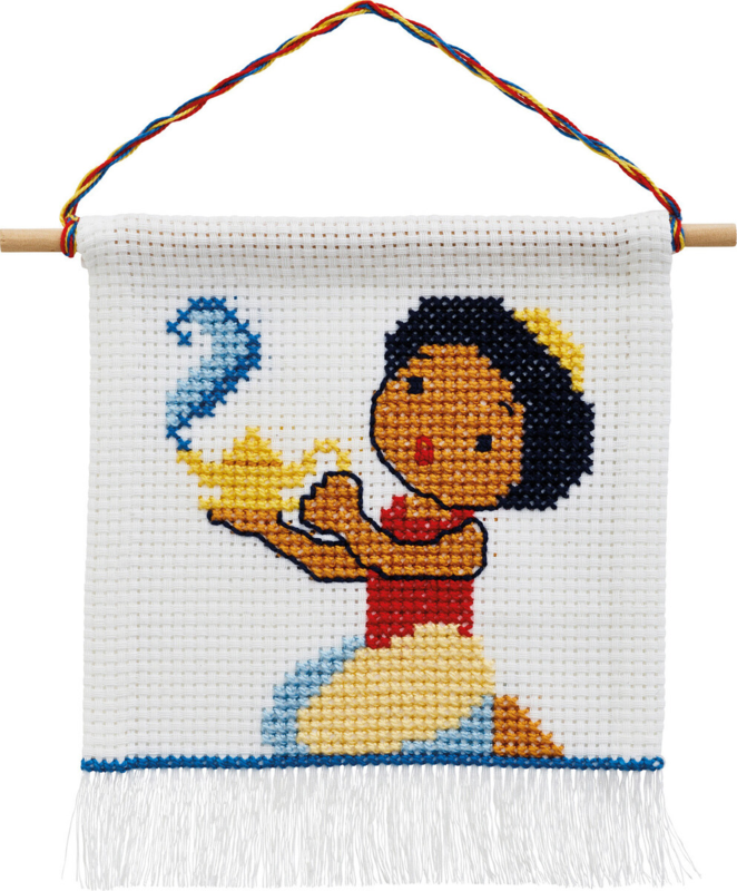 Broderisett Magisk lampe m/5119/18 16 x 18 cm