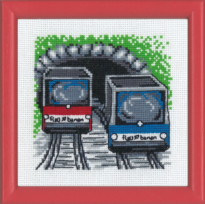 Broderisett Fløybanen R 5950