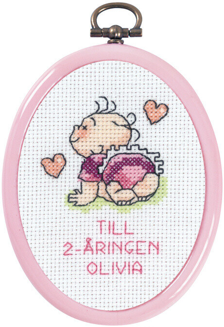 Broderisett Olivia 2 m/R5961/02 7x9 cm