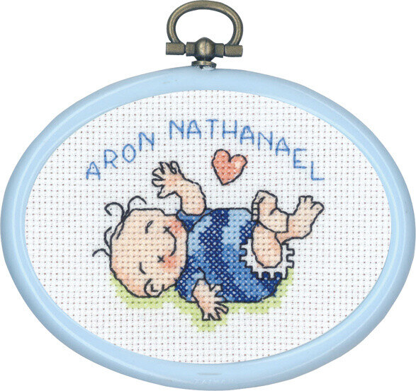 Broderisett Aron 3 m/R5961/03 7 x 9 cm