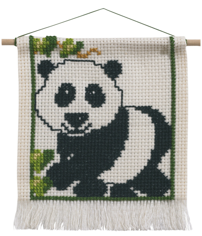 Broderisett MFK Panda 16 x 18 cm m/5119/18