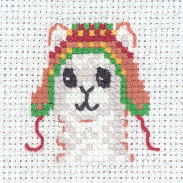 Broderisett Alpaca 8 x 8 cm