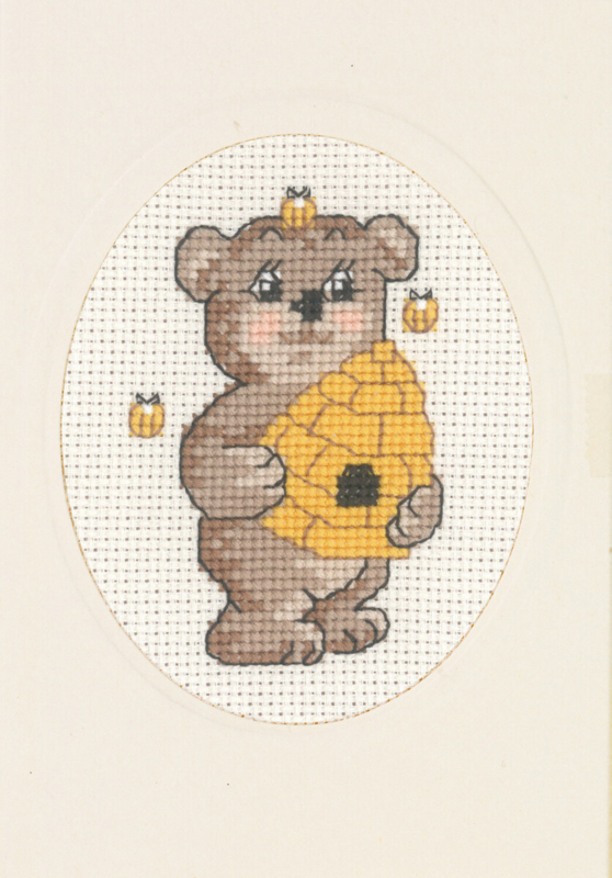 Broderisett Bibamse 9 x 13 cm