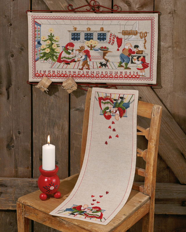 Broderisett Nissekjøkkenet B5135/55 55 x 30 cm