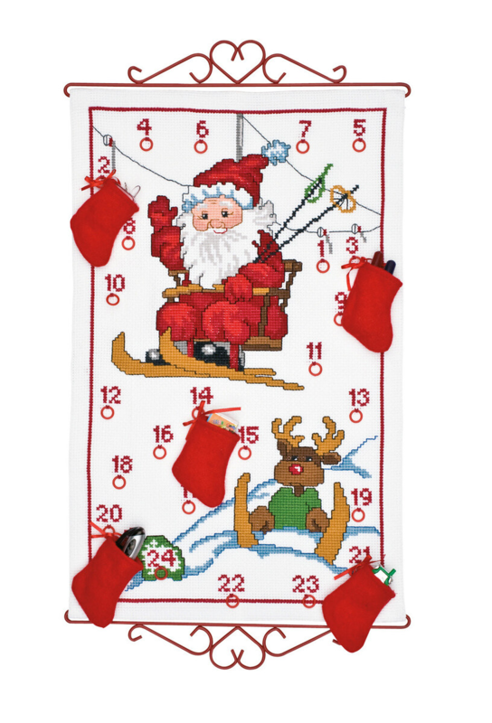 Broderisett Ski-nisse 5125/38 38 x 61 cm