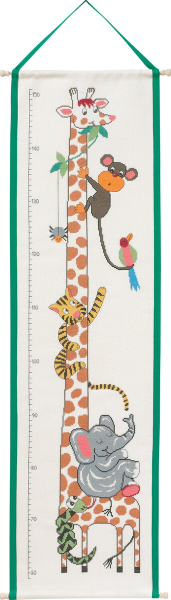 Broderisett Giraff målebånd 5129/30 28 x 99 cm