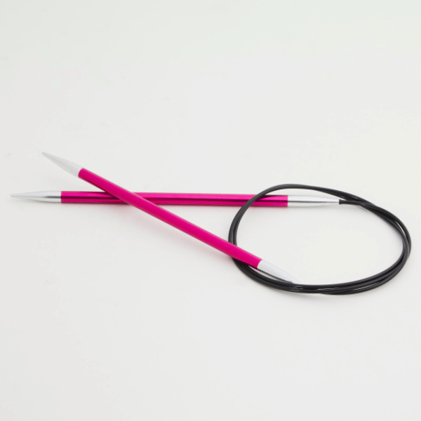 KnitPro Zing Rundpinne, 150 cm, 5.00 mm