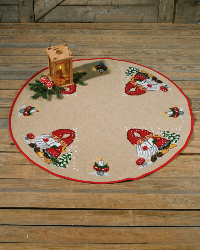 Broderisett Nisser i sang 120Ø