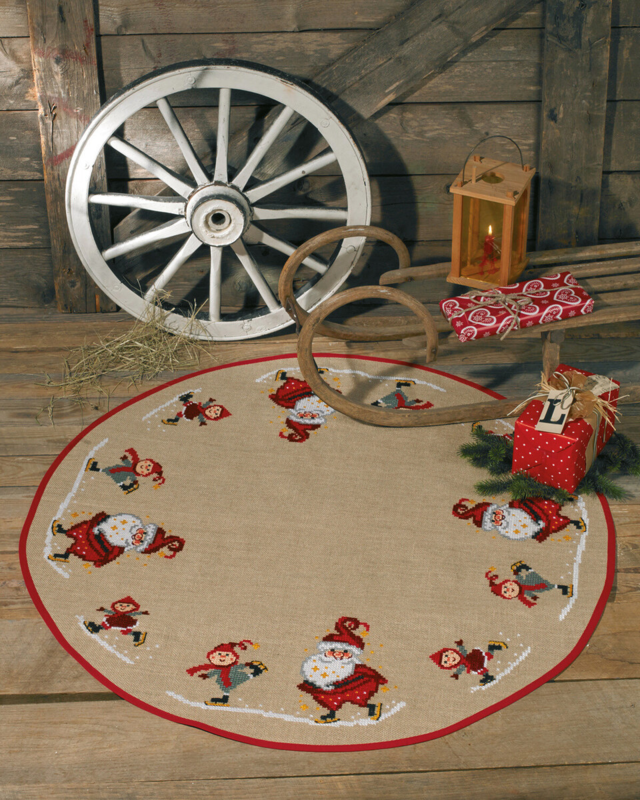 Broderisett Skøyter 120 Ø