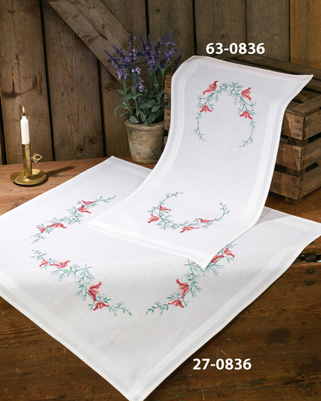 Broderisett La belle epoque 40x80 cm